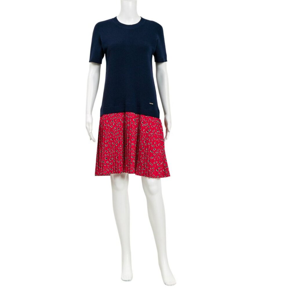 Ted Baker Colour by Numbers *Gememma* Layered-Look Dress US Sz 12/ Ted Sz 4